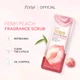 Одноразовый скраб для лица и тела с персиком Fenyi Skin Fragrant Scrub Honey Peach, 3г - изображение 2