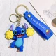 Стіч брелок Ліло та Стіч Lilo Stitch для дітей брелок іграшка на ключі, на сумку синій 6,7 см - зображення 6