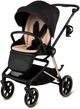 Дитяча універсальна коляска 2 в 1 Kidwell Velmont black/gold - изображение 9