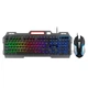 Игровой набор 2в1 TWolf TF600 (UA/ENG раскладка/RGB подсветка) Комплект клавиатура и мышь Black - изображение 15