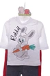 Костюм с длинным руавом тройка трикотажный Rabbit красный 68 см (43555) - изображение 2
