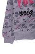 Кофта на флисе для девочки Pretty серая 104 см (44370) - изображение 3
