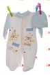 Человечек с шапкой велюровый baby бирюзовый 50 см (26598) - изображение 1