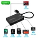 Картридер BauTech Type-C 6 в 1 для TF SD CF XD MS M2 Чёрный (1014-849-00) - изображение 2