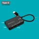 Картридер BauTech Type-C 6 в 1 для TF SD CF XD MS M2 Чёрный (1014-849-00) - изображение 3