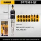 Держатель бит DeWalt с подвижной головкой и набором бит 10 шт Черный (1014-812-00) - изображение 2