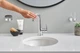 Стакан для зубних щіток підвісний GROHE Essentials хром скло (40447001) - изображение 2