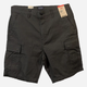 Шорти подовжені чоловічі Levi's Carrier Cargo Shorts 23251-0060 34 Чорні (5401128048342) - зображення 4