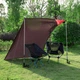Коврик для пикника водостойкий сверхлегкий Naturehike Moisture Picnic Mat NH17D050-B 145x100 см черный (6927595724644) - изображение 8