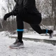 Носки водонепроницаемые Dexshell Coolven Черный с голубым S (Kali) - изображение 5