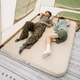 Самонадувний матрац 11 см подвійний із вбудованою помпою Naturehike CNH23DZ10002, бежевий - изображение 2