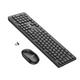 Комплект беспроводной мышки и клавиатуры HOCO GM17 Wireless business keyboard and mouse set English Version Black (6931474759481) - изображение 3