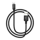 Кабель HOCO X14 USB to Lightning 2A 1m nylon aluminum connectors Black (6957531062820) - зображення 5
