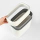 Відро для сміття МВМ MY HOME без кришки BIN-24 10 л Біло-сіре (BIN-24 10L WHITE/GRAY) - зображення 7