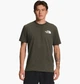 Футболка The North Face Short Sleeve Box Nse Olive NF0A812HBQW S - изображение 1