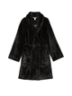 Женский халат Victoria's Secret (5537191156722) плюшевый Black M/L черный - изображение 4