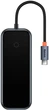 USB-хаб Baseus AcmeJoy 4-Port Type-C HUB Adapter (Type-C to USB3.0*3+Type-C PD&Data *1) WKJZ010013 Dark Grey - изображение 2
