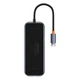 USB-хаб Baseus AcmeJoy 8-Port Type-C HUB Adapter (Type-C to HDMI*1+USB3.0*2+USB2.0*1+Type-C PD&Data*1+RJ45*1+SD/TF*1) WKJZ010613 Dark Grey - изображение 2