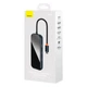 USB-хаб Baseus AcmeJoy 8-Port Type-C HUB Adapter (Type-C to HDMI*1+USB3.0*2+USB2.0*1+Type-C PD&Data*1+RJ45*1+SD/TF*1) WKJZ010613 Dark Grey - изображение 5