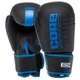 Рукавички боксерські PU CORE BO-8540 (розмір 12 oz, чорний-синій) - зображення 1