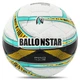 М'яч футбольний професійний №5 BALLONSTAR FB-4403 (PU, Білий-жовтий) - зображення 1