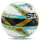 Мяч футбольный профессиональный №5 SOCCERMAX FB-5049 (PU, Белый-желтый) - изображение 3
