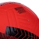 Мяч футбольный №5 PU ламинированный гибридная сшивка HYBRID SOCCERMAX FIFA FB-3113 (PU, Красный-черный) - изображение 2