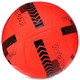 Мяч футбольный №5 PU ламинированный гибридная сшивка HYBRID SOCCERMAX FIFA FB-3113 (PU, Красный-черный) - изображение 4