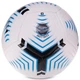 Мяч футбольный №5 PU ламинированный гибридная сшивка HYBRID SOCCERMAX FIFA FB-3114 (PU, Белый-черный-голубой) - изображение 3