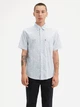 Рубашка хлопковая летняя мужская Levi's 421368191 S Белая (1159814850) - изображение 1
