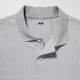 Поло довге чоловіче UNIQLO 621893617 2XL Сіре (1159863821) - зображення 2
