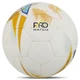 Мяч футбольный профессиональный №5 HYBRID SOCCERMAX FB-4190 (PU, Белый-желтый) - изображение 2