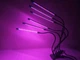 Фітолампа Led Plant Grow Leight USB на 6 ламп ( гнучка ) з таймером - зображення 1