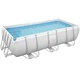 Прямоугольный каркасный бассейн Bestway 56441Power Steel Frame Pool ( 404х201х100см) - изображение 1