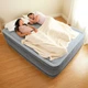 Полутороспальная надувная кровать Intex 67768 (1.37 x 1.91 x 33 см) Comfort-Plush Airbed + Встроенный электронасос 220В - изображение 2