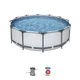 Круглый каркасный бассейн Bestway 56260 Steel Pro Max Frame Pool (366х100 см) - изображение 2