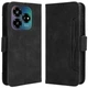 Чохол-книжка з кишеньками Deexe Wallet Stand для ZTE Nubia V60 Design - Black - зображення 1