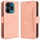Чохол-книжка з кишеньками Deexe Wallet Stand для ZTE Nubia V60 Design - Pink - зображення 1
