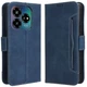 Чохол-книжка з кишеньками Deexe Wallet Stand для ZTE Nubia V60 Design - Blue - зображення 1