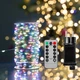 Гирлянда Роса LED свет на прозрачной проволоке 120 м Разноцветный - изображение 1