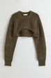 Болеро H&M L хакі 7081026385 - зображення 1