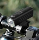 Фонарь фара велофары фонарик на велосипед передний WEST Bike 1300 люмен 4500 мАч IPX6 для велосипеда с аккумулятором micro USB водонепроницаемый антибликовый мощный алюминиевый корпус регулировка крепления на руль супер-качество Черный 20_1 - изображение 1