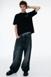 Футболка с принтом H&M Loose Fit L чорний 1034065141 - зображення 2