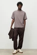 Футболка H&M Loose Fit L сірий 0608945128 - изображение 2