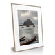 Фоторамка MARCO DECOR 3715 - 21х30 см, біла з текстурою світлого дерева - изображение 3