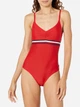 Купальник слитный женский Tommy Hilfiger 294335488 XXL Красный (1159813813) - изображение 1