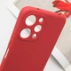 Силіконовий чохол Candy Full Camera для Xiaomi Redmi 12 Червоний / Camellia - изображение 5