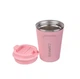 Термокружка Happy Life Coffee 380 мл Розовый - изображение 7