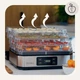 Сушилка для овощей, фруктов и грибов, дегидратор Zeegma Dry Chef Silver - изображение 9