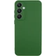 Чехол TPU GETMAN Liquid Silk Full Camera для Samsung Galaxy S23 FE Зеленый / Dark green - изображение 1